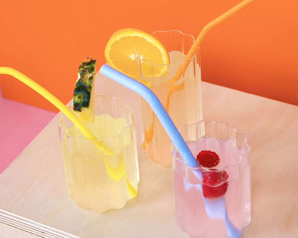 kidhy kids hydration drinks in cups with fruit and straws